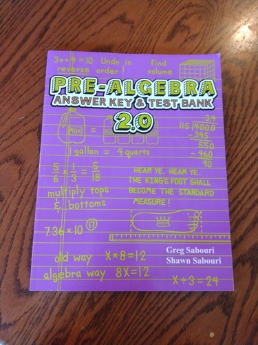 Teaching textbooks pre - textbooks, pre-algebra