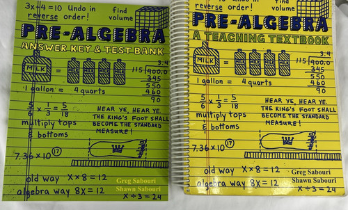 Teaching textbooks pre algebra - textbooks, pre-algebra
