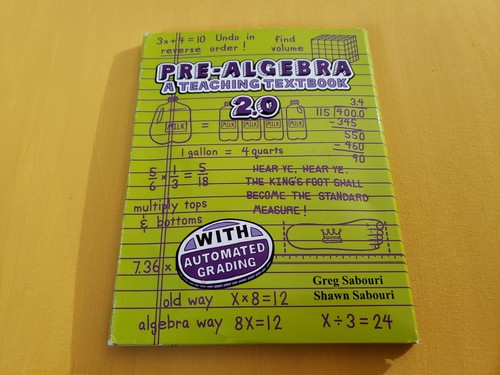 Pre algebra teaching - pre-algebra, 2.0